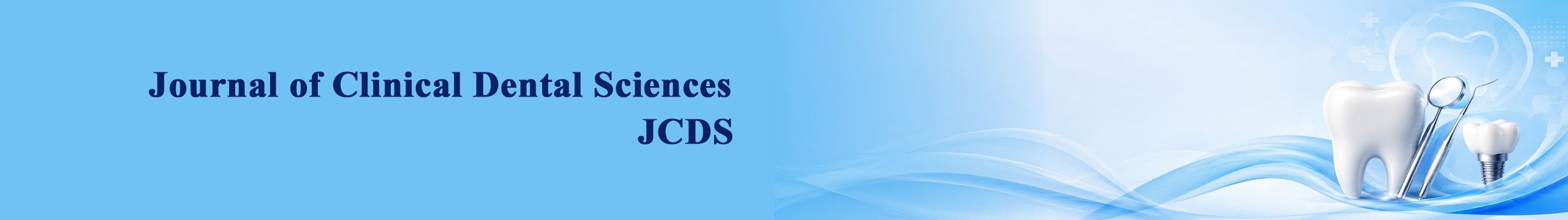 Journal of Clinical Dental Sciences banner