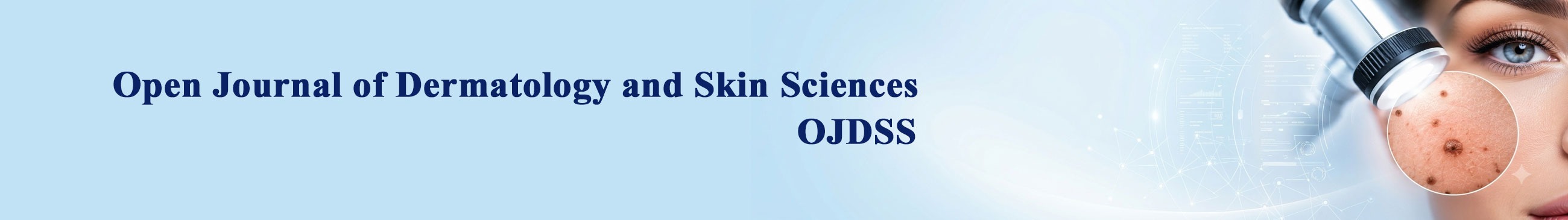 Open Journal of Dermatology and Skin Sciences banner