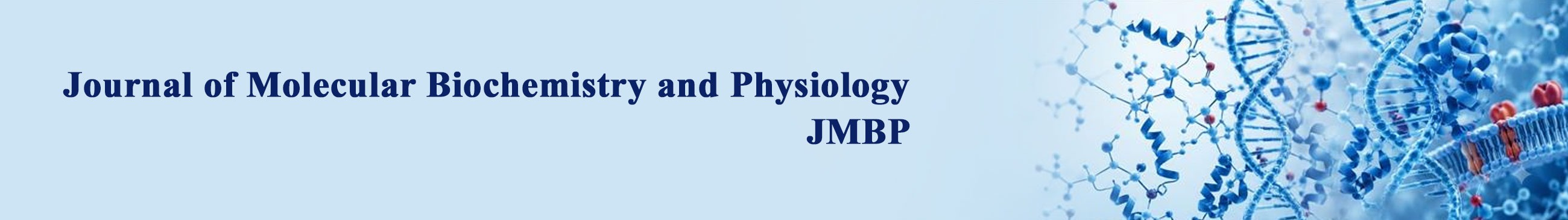 Journal of Molecular Biochemistry and Physiology banner