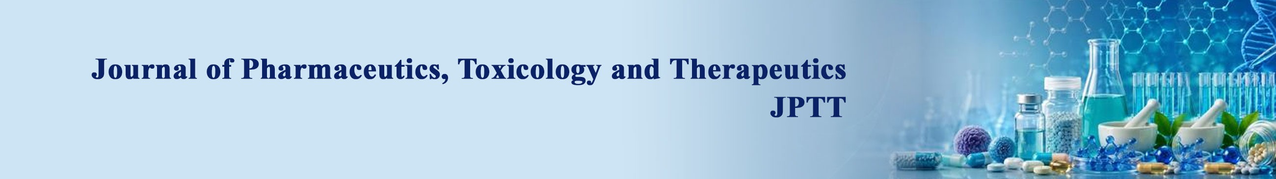 Journal of Pharmaceutics, Toxicology and Therapeutics banner